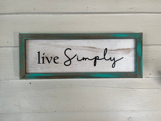 Live Simply