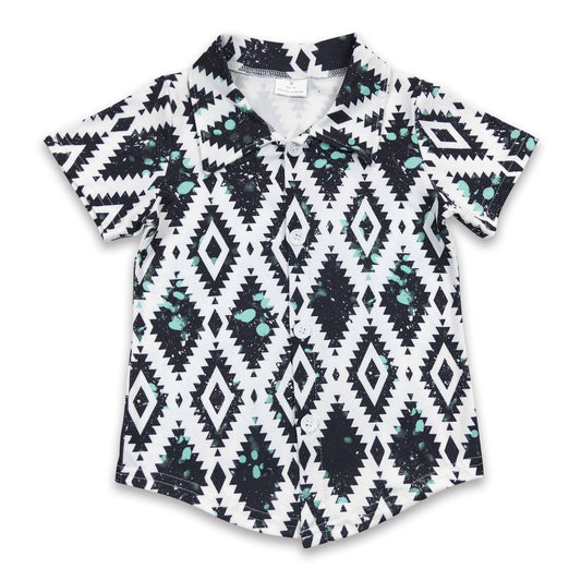 Aztec Button Up Shirt
