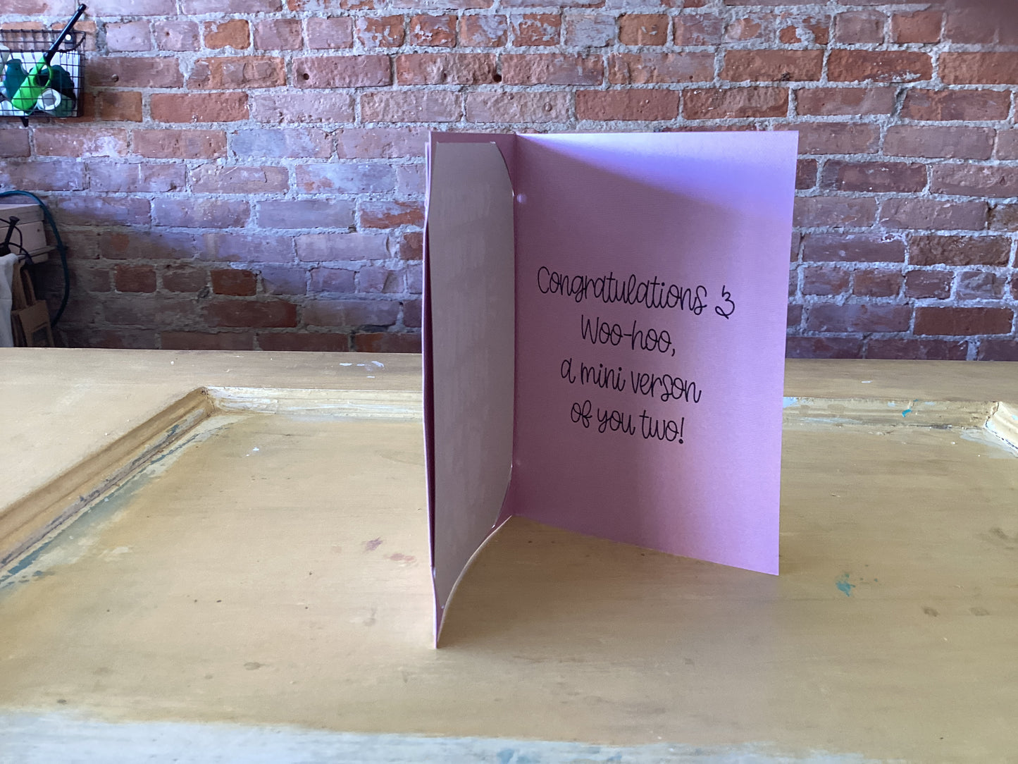 Congrats On Your Tiny Human - Baby Shower Cards- Baby Card