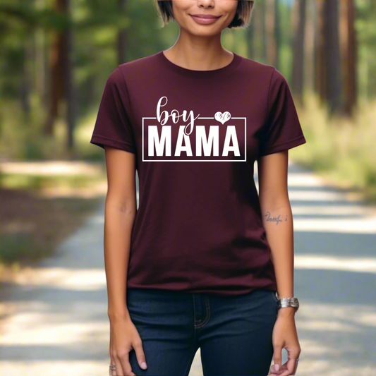 Boy Mama - Boy Mom - Mom T-Shirt