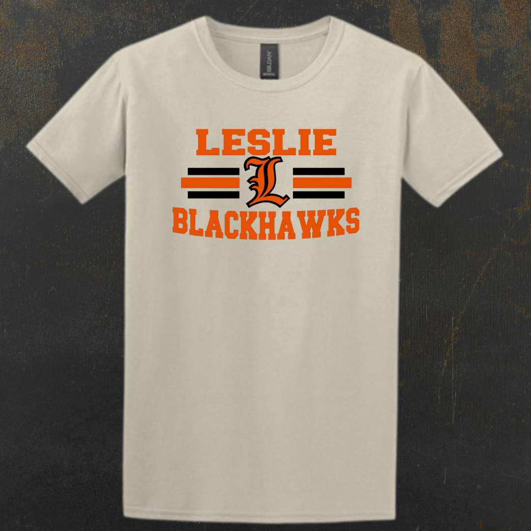 Leslie Blackhawks Tee - Adult