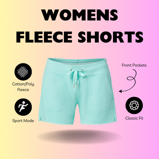 Womens Fleece Shorts