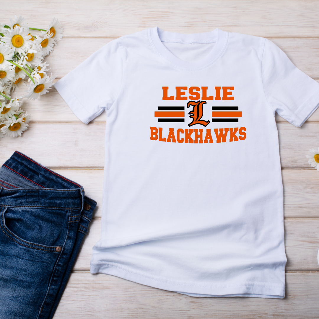 Leslie Blackhawks Tee - Adult