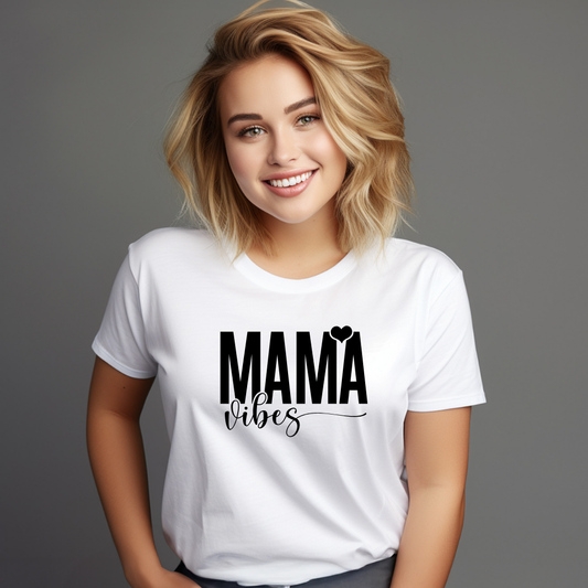 Mama Vibes - Graphic tee - Mom T-Shirt