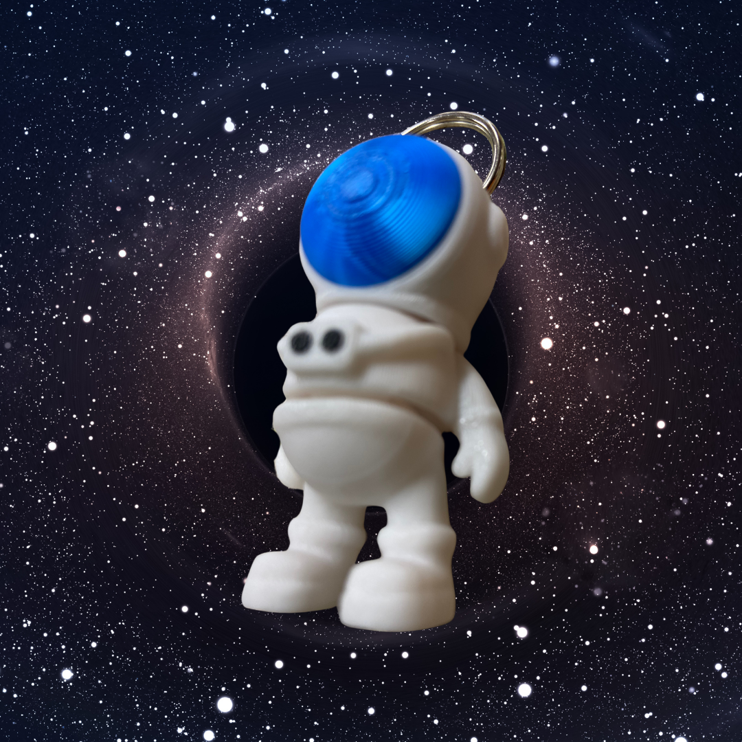 3D Printed Keychains-Astronaut