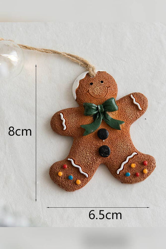 Gingerbread Man Christmas Ornaments