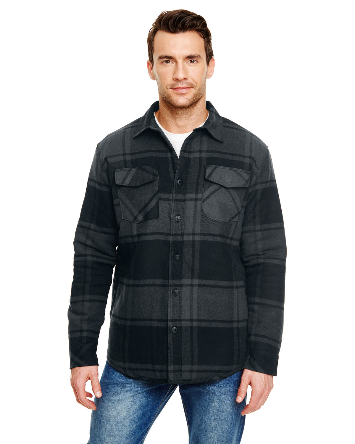 Ironwood Quilted Flannel Jacket - Men's Flannel Jacket - Quilted Flannel