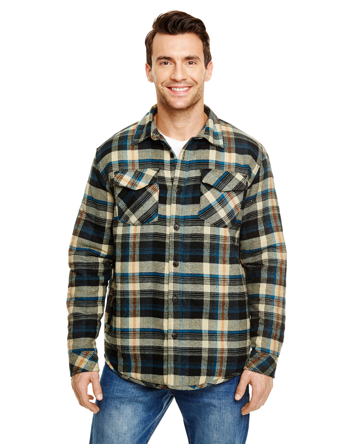 Ironwood Quilted Flannel Jacket - Men's Flannel Jacket - Quilted Flannel