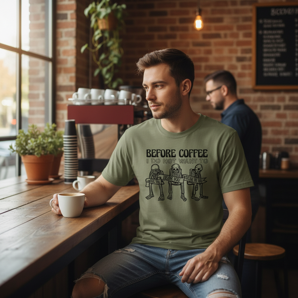 Camiseta Antes del Café