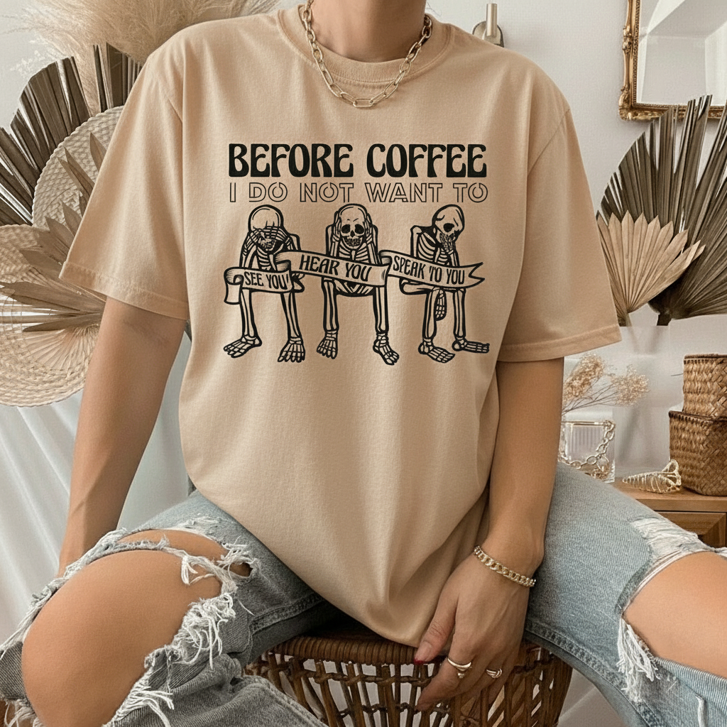 Camiseta Antes del Café
