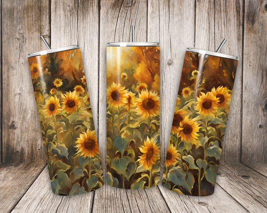 Sunflower Tumbler 20oz