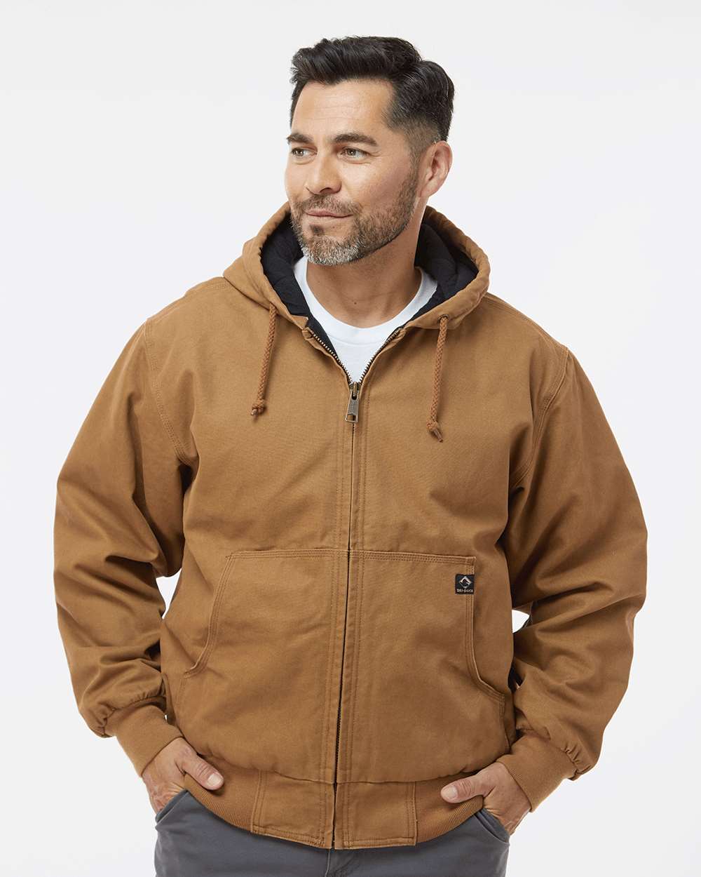 DRI DUCK Cheyenne Boulder Cloth™ Hooded Jacket with Tricot Quilt Lining