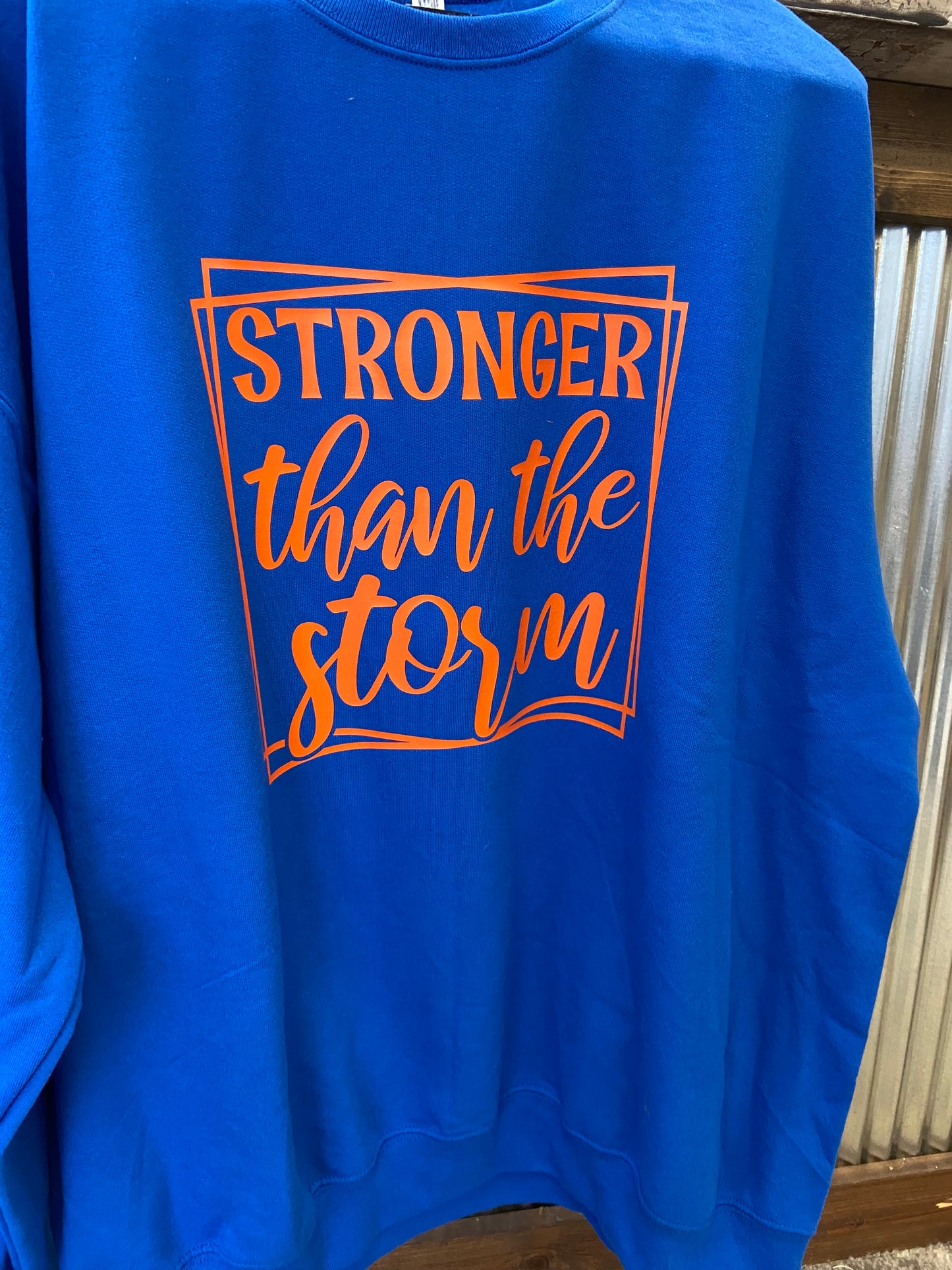 Strong than the Storm - Crewneck Sweatshirt