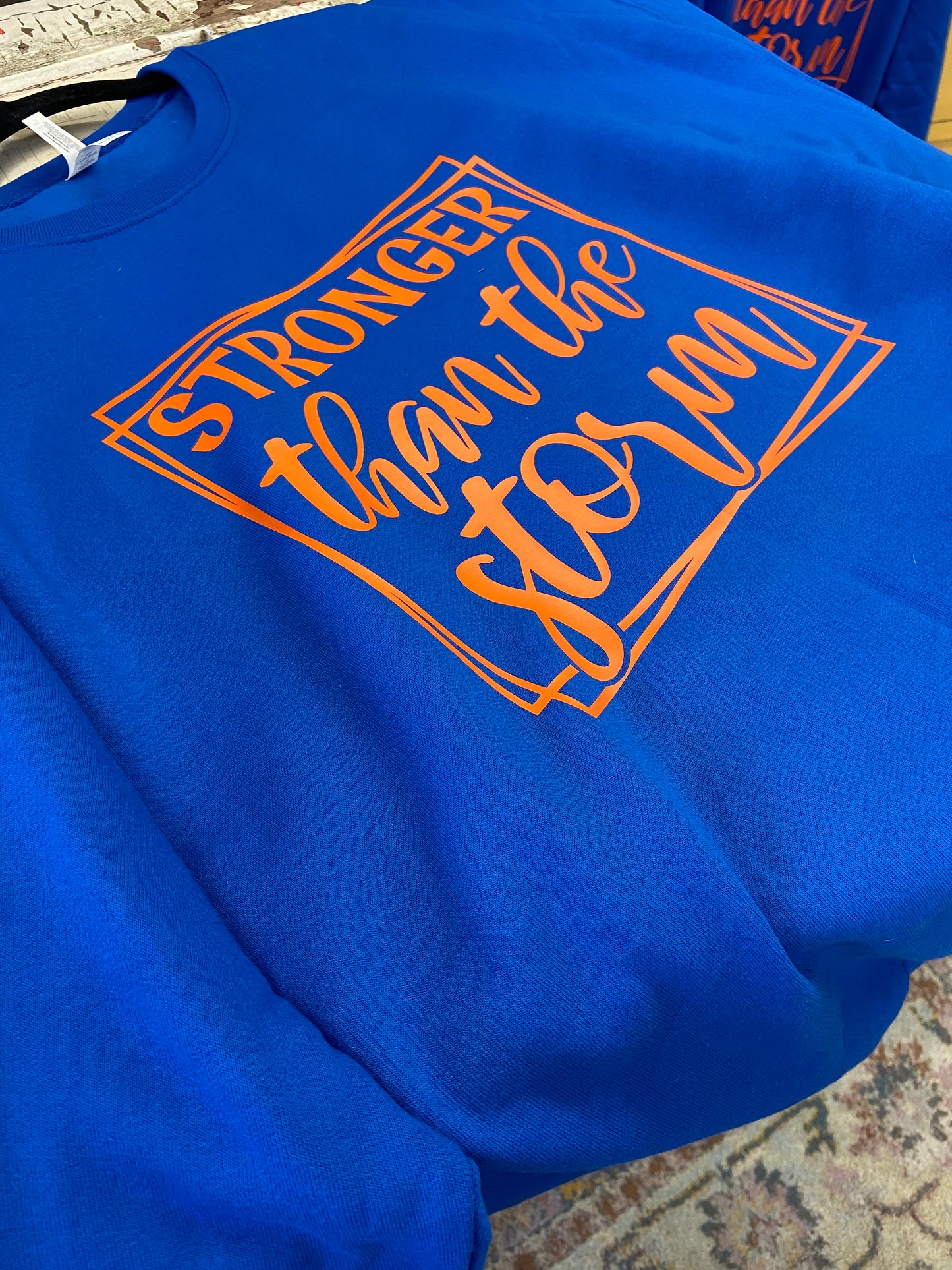 Strong than the Storm - Crewneck Sweatshirt