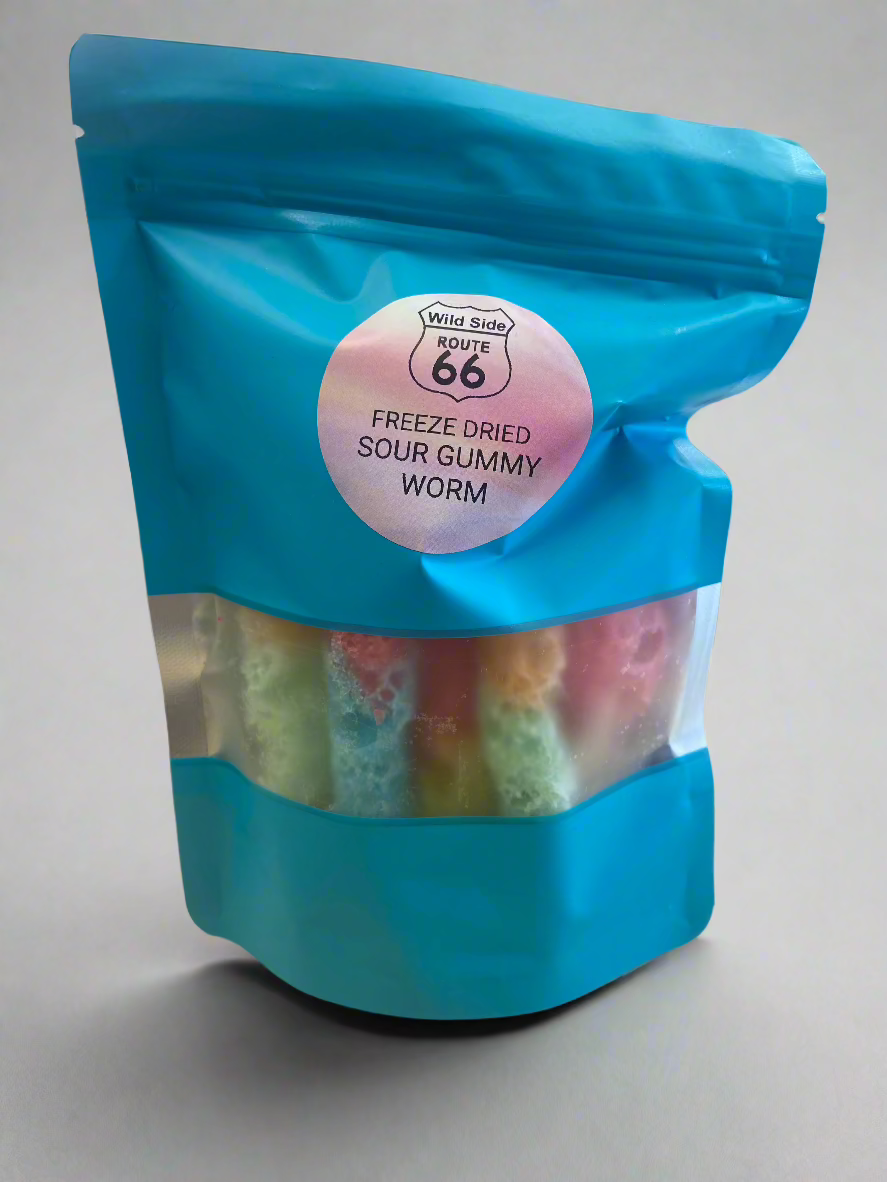 Freeze Dried Sour Gummy Worm