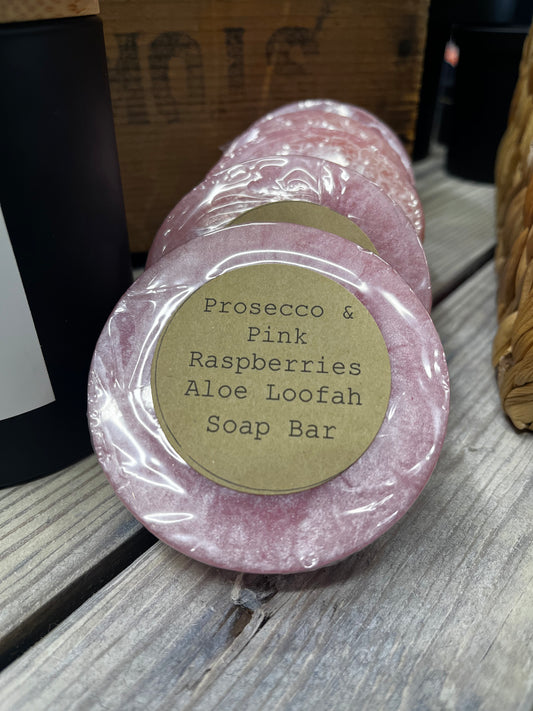 Loofah Soap Bar - Handmade in Michigan - Variety of Scents
