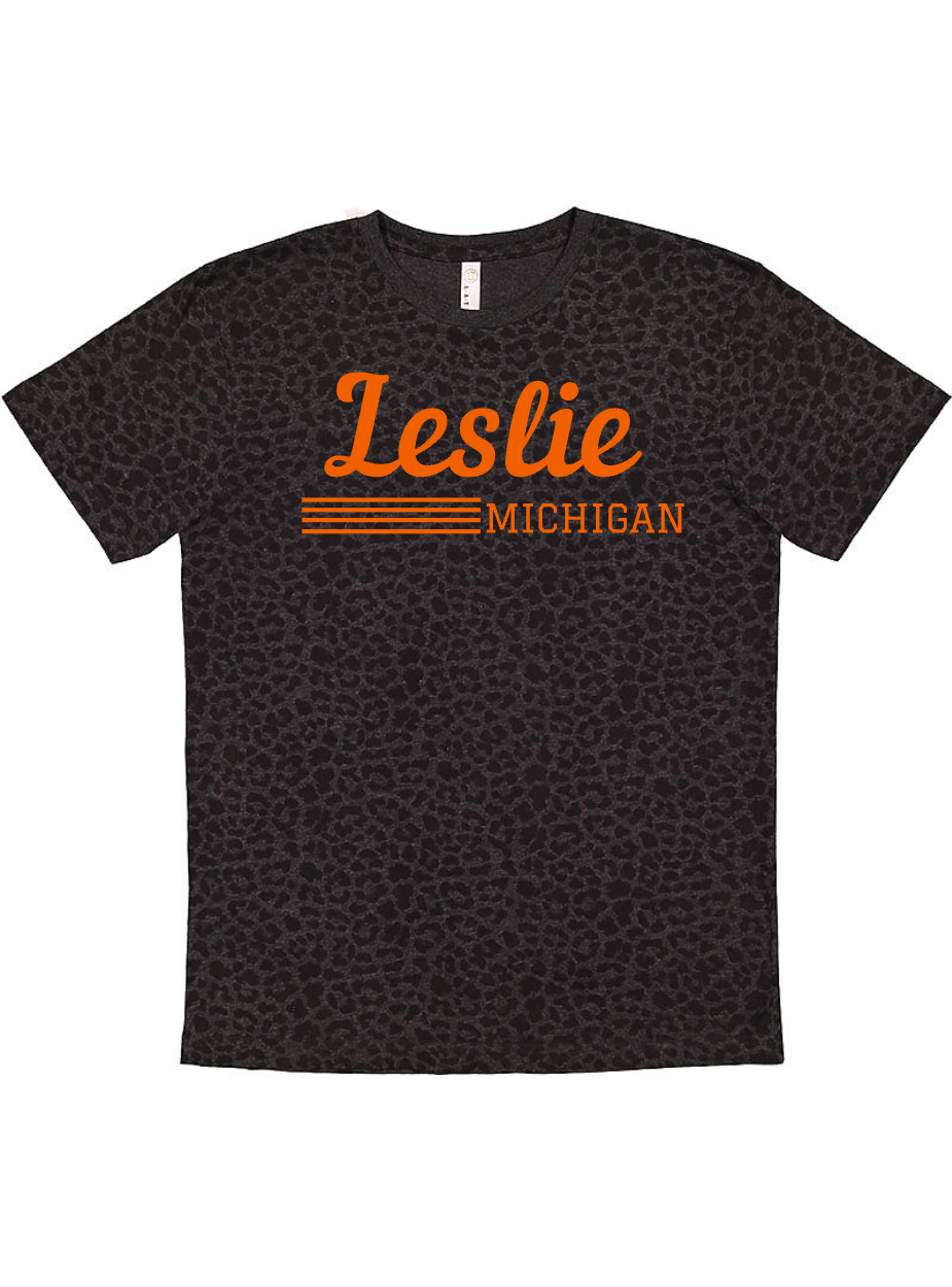 Proudly Leslie, Michigan Tee - Adult