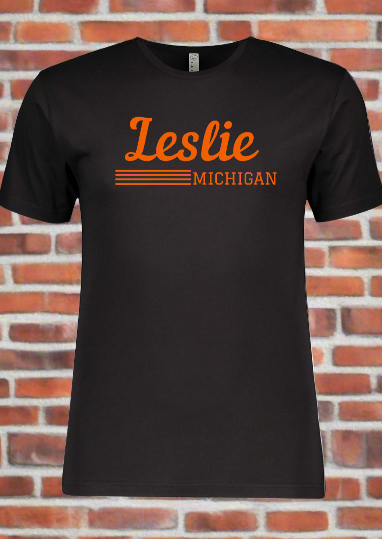 Proudly Leslie, Michigan Tee - Adult