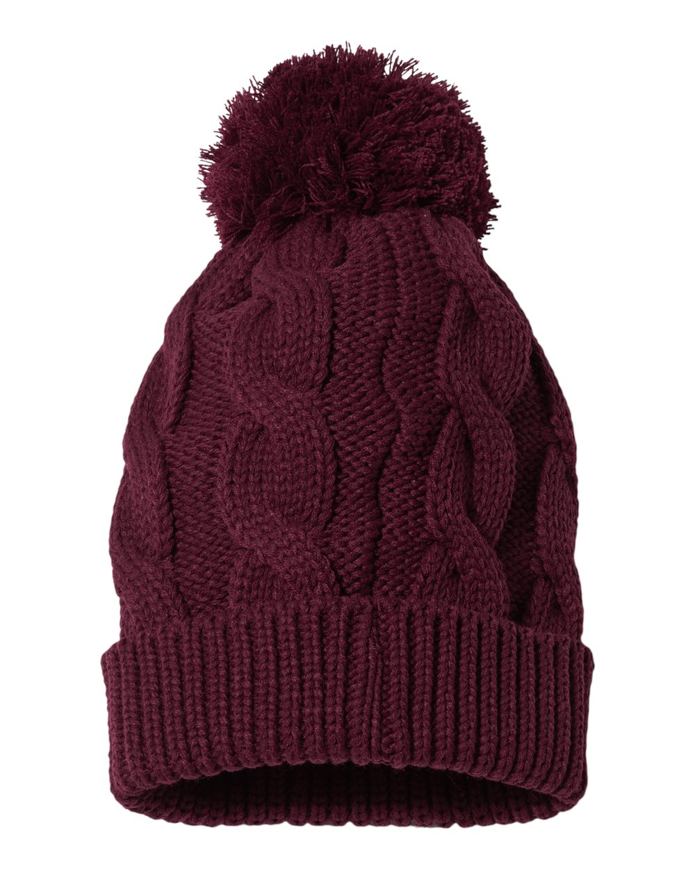 Chunk Twist Cuffed Beanie