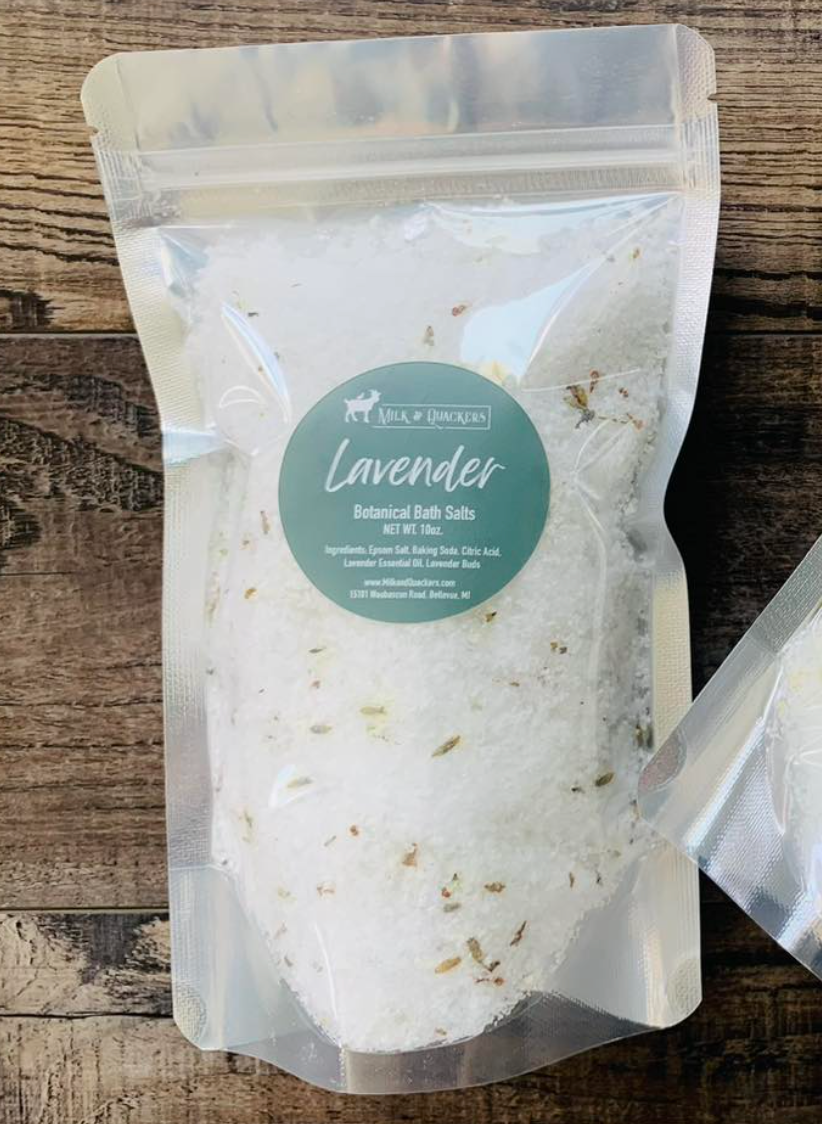 Lavender Botanical Bath Salts