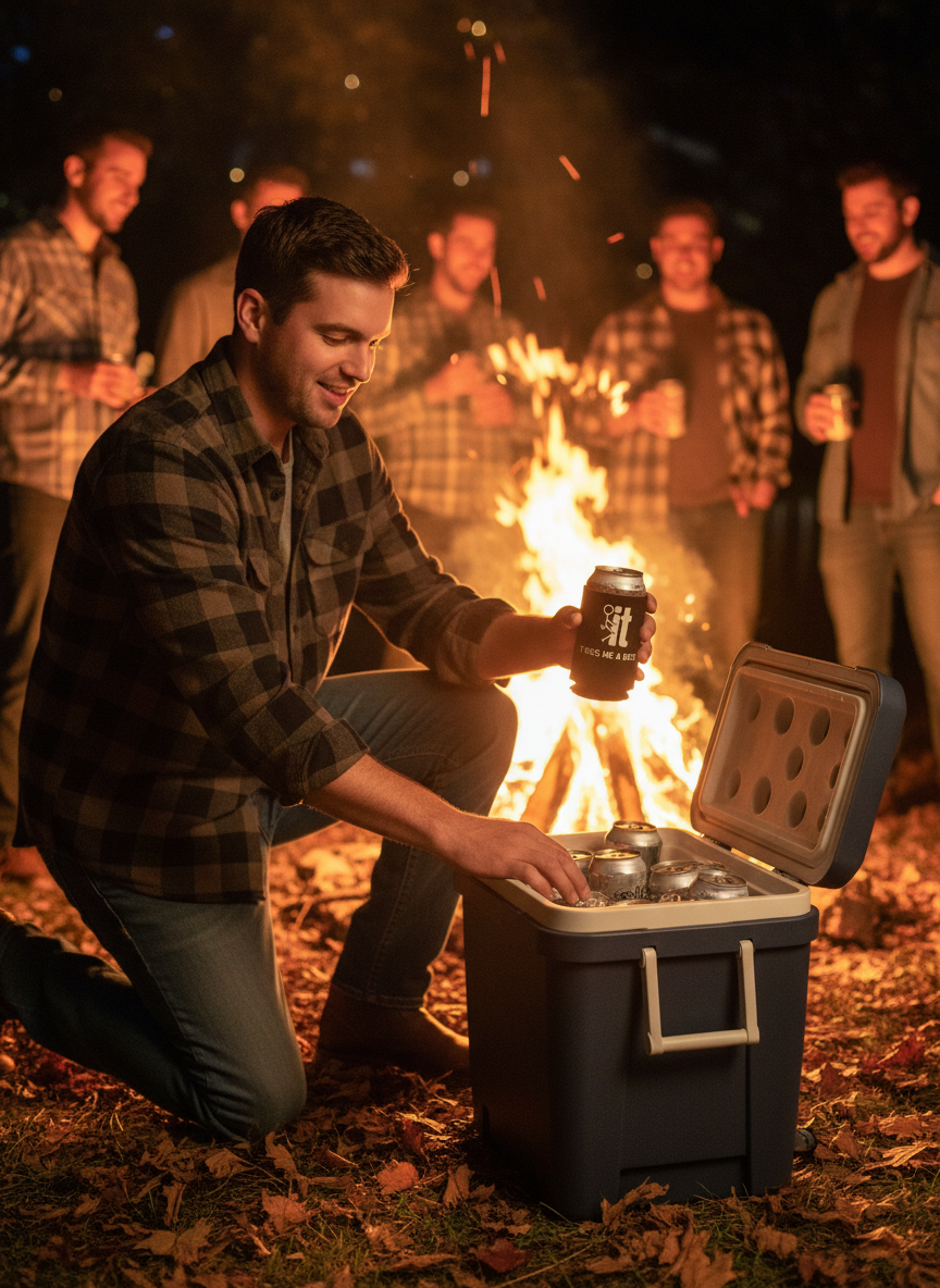 Toss Me a Beer 12oz Coozie