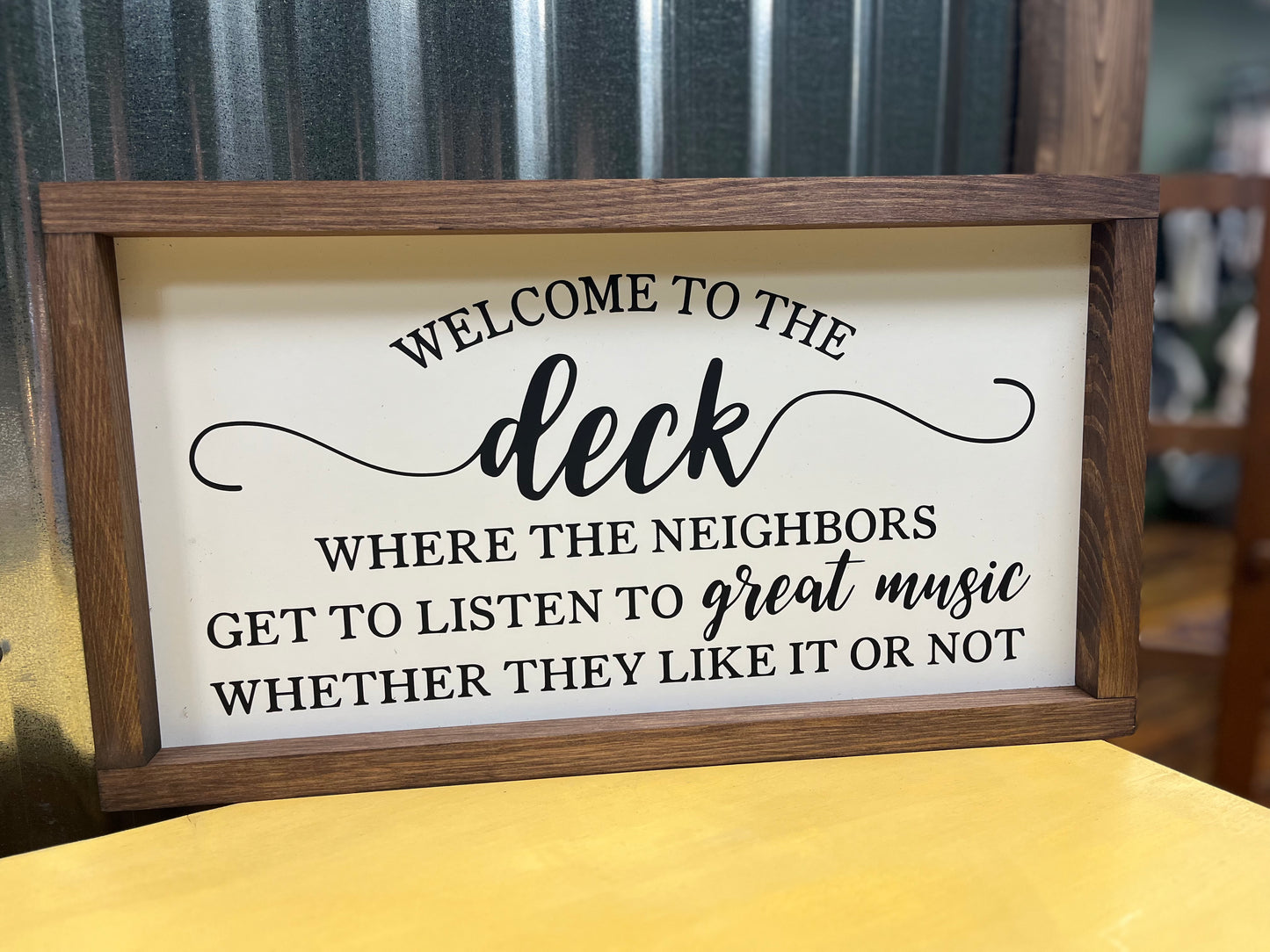 Welcome to the Deck