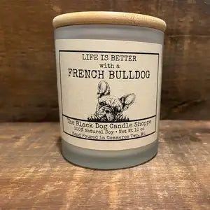 The Black Dog Candle Shoppe - French Bulldog Candle