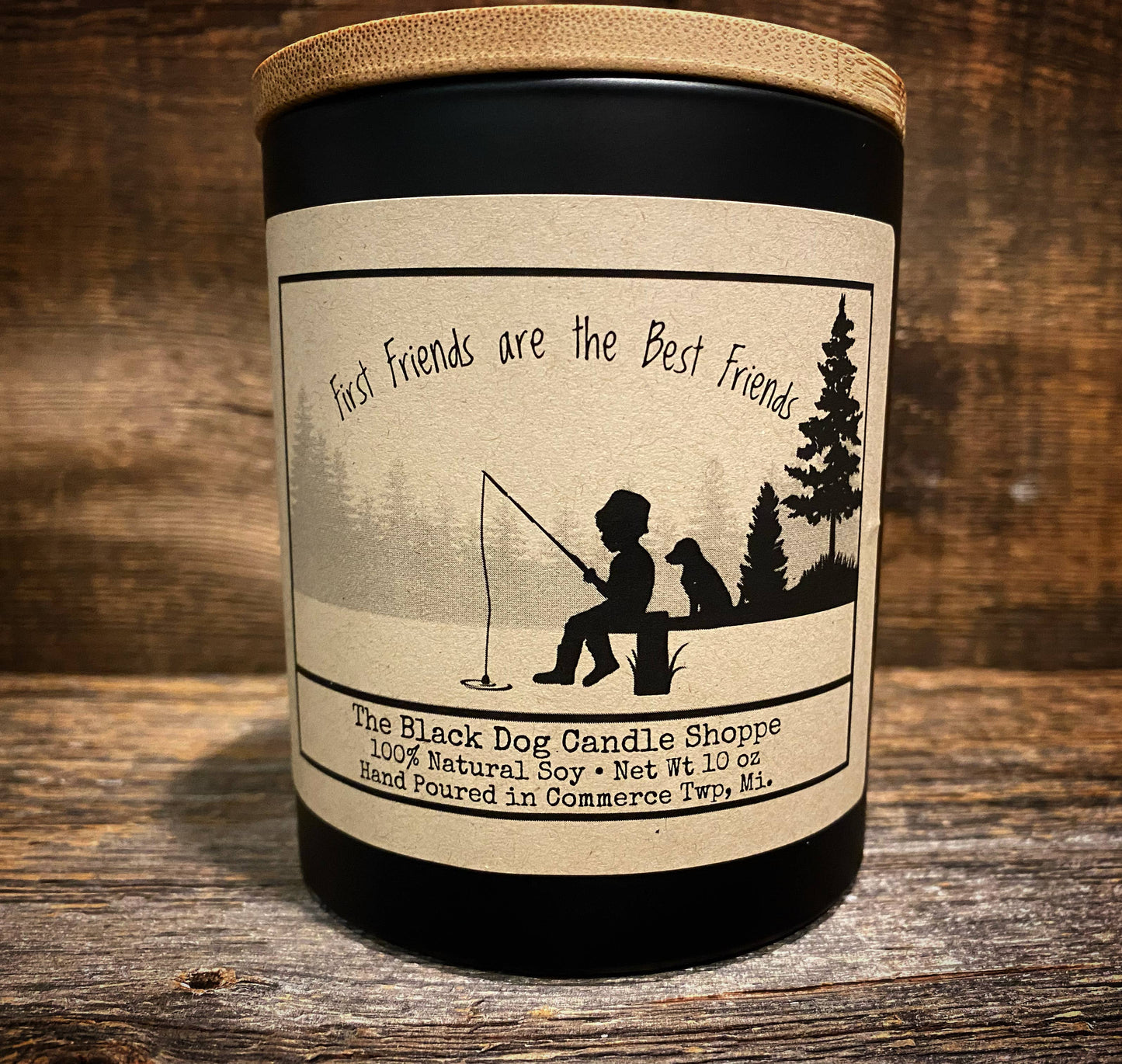 First Friends are the Best Friends Candle
