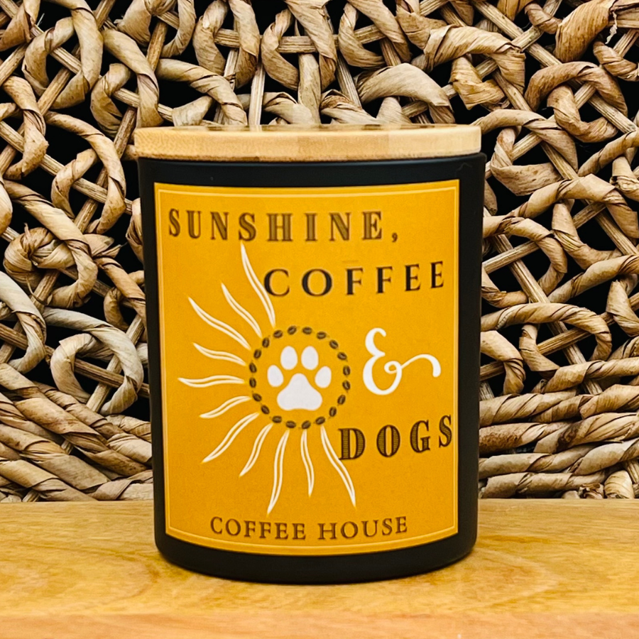 Sunshine, Coffee & Dogs Candle