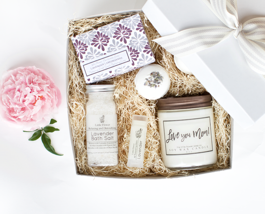 Caja de regalo de lujo Lavender Spa - Día de la Madre