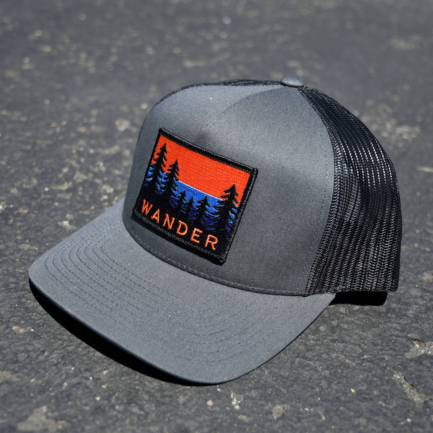 Direction Apparel - WANDER | PATCH HAT | CURVED BILL TRUCKER