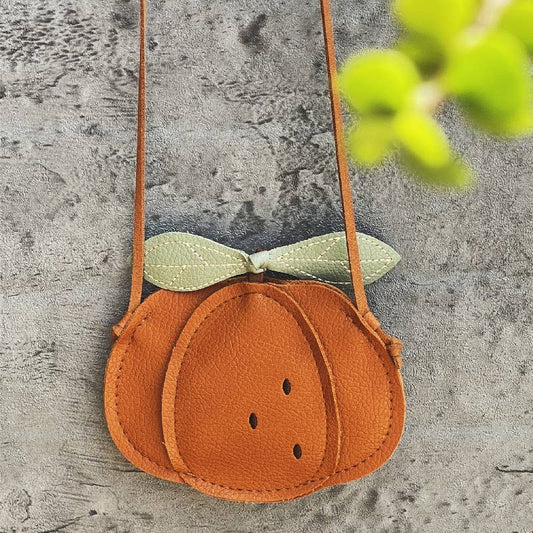 Kids Cute Pumpkin Purse