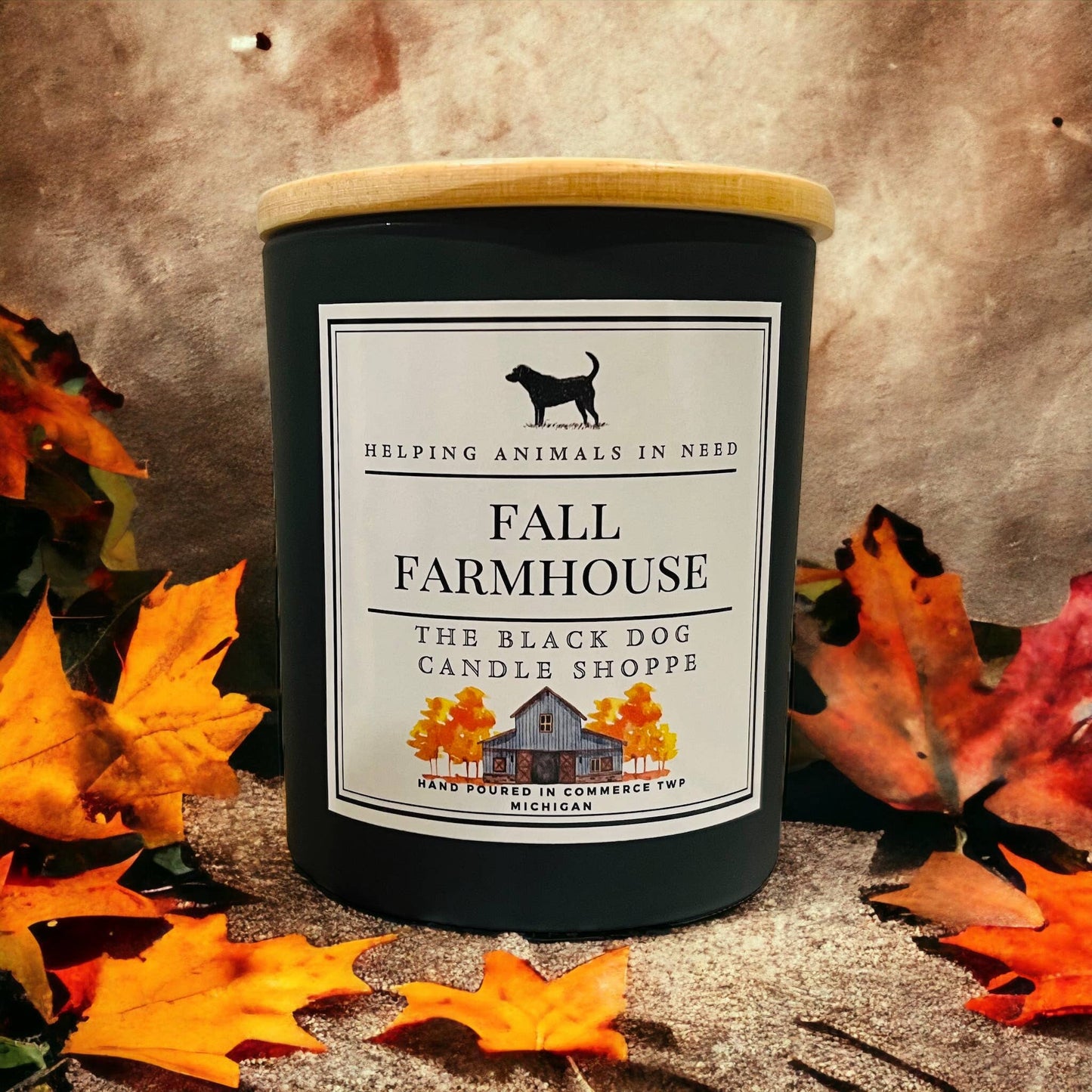 The Black Dog Candle Shoppe - Fall Farmhouse Classic Candle