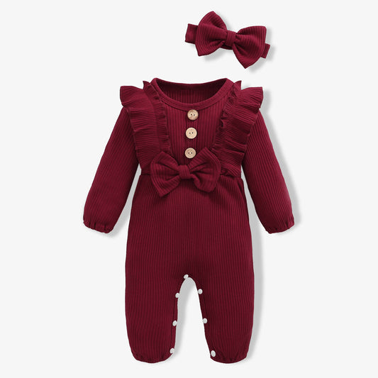 Jumpsuit with Headband Set