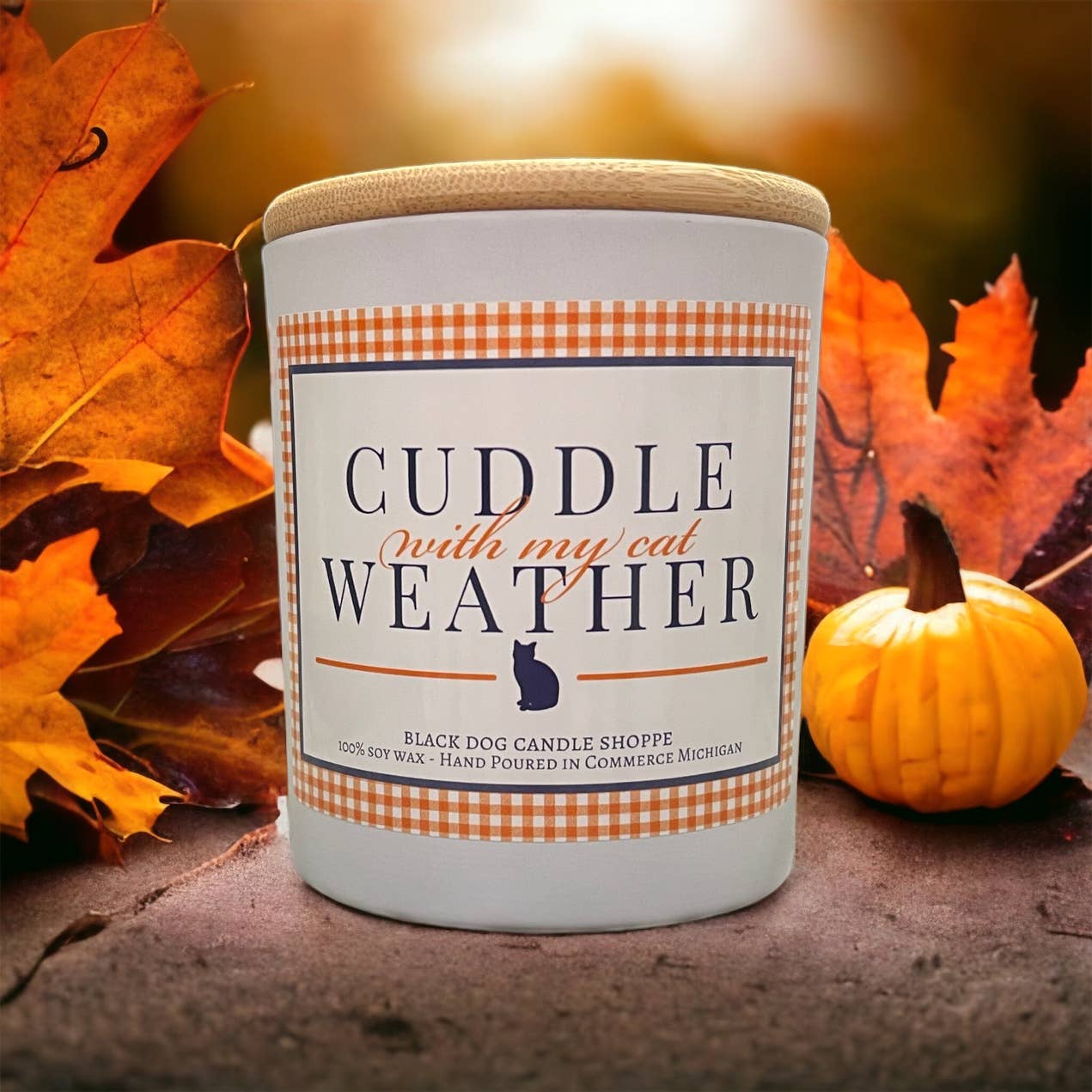 Cuddle Weather with my Cat Candle