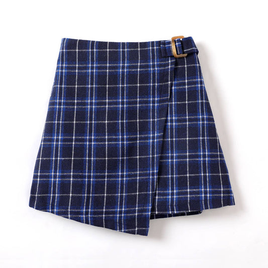 Girls Plaid Skirt